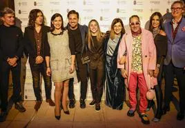 Nando Agüeros, Rulo, Gema Igual, David Bustamante, Athenea del Castillo, María José Sáenz de Buruaga, Okuda, Odette Álvarez y Poty.