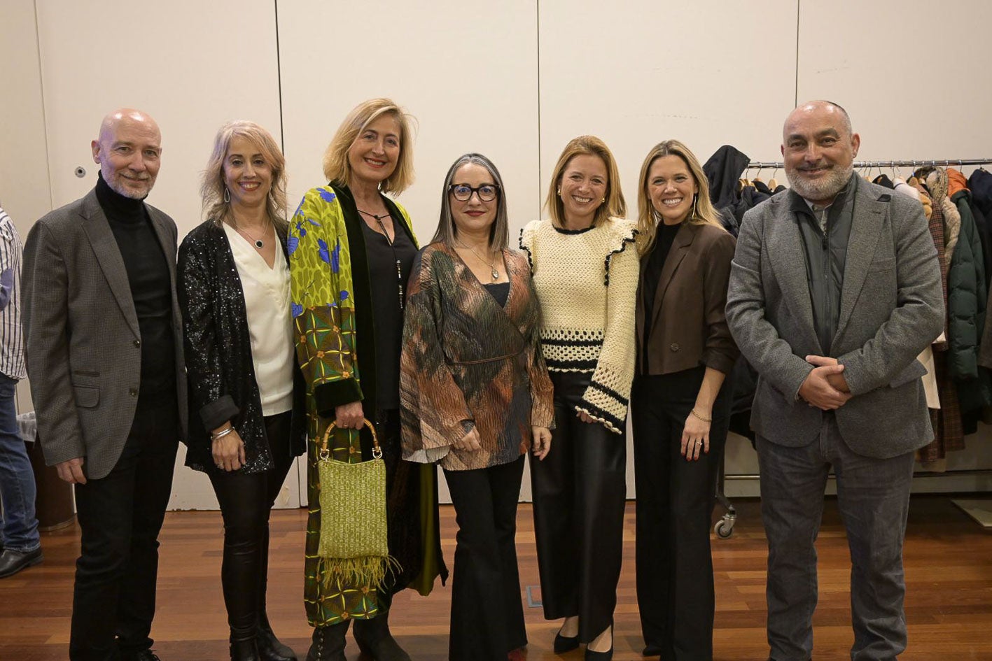 Miguel Ángel López, Lucía Reguilón, Victoria Hererros, Isabel Sandoval, Ana Visiers, Paula Parcha y Marcos Bermejo.