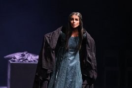 Ana Belén en 'Romeo y Julieta despiertan...', en una representación del pasado año.