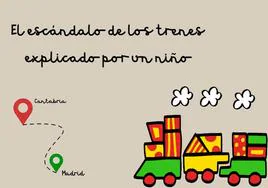 El escándalo de los trenes explicado por un niño