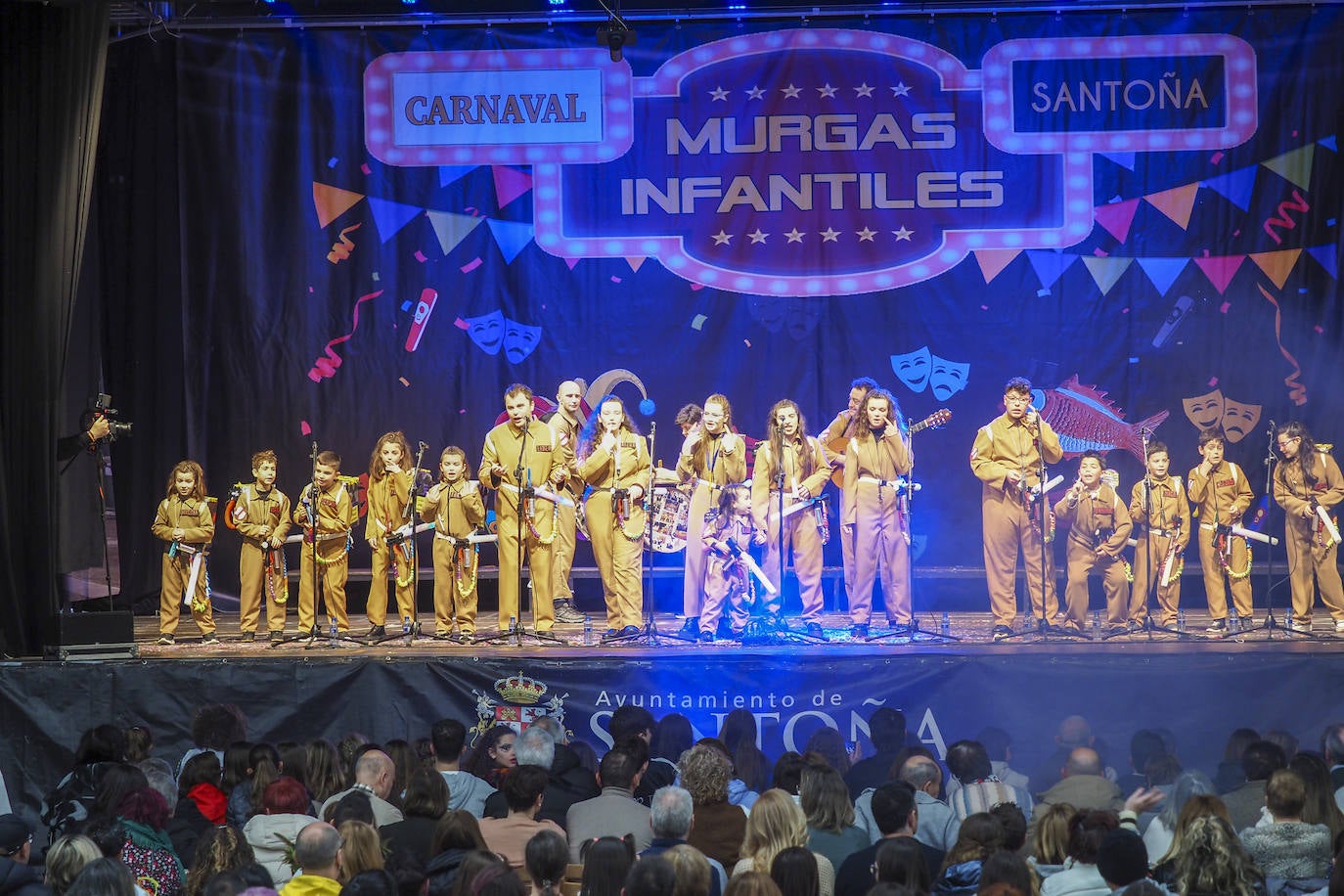 Los Majaretas representan este Carnaval a los cazafantasmas.