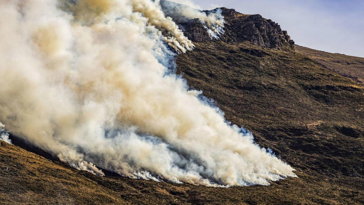 Cantabria registró hasta 35 incendios durante el último fin de semana de enero.