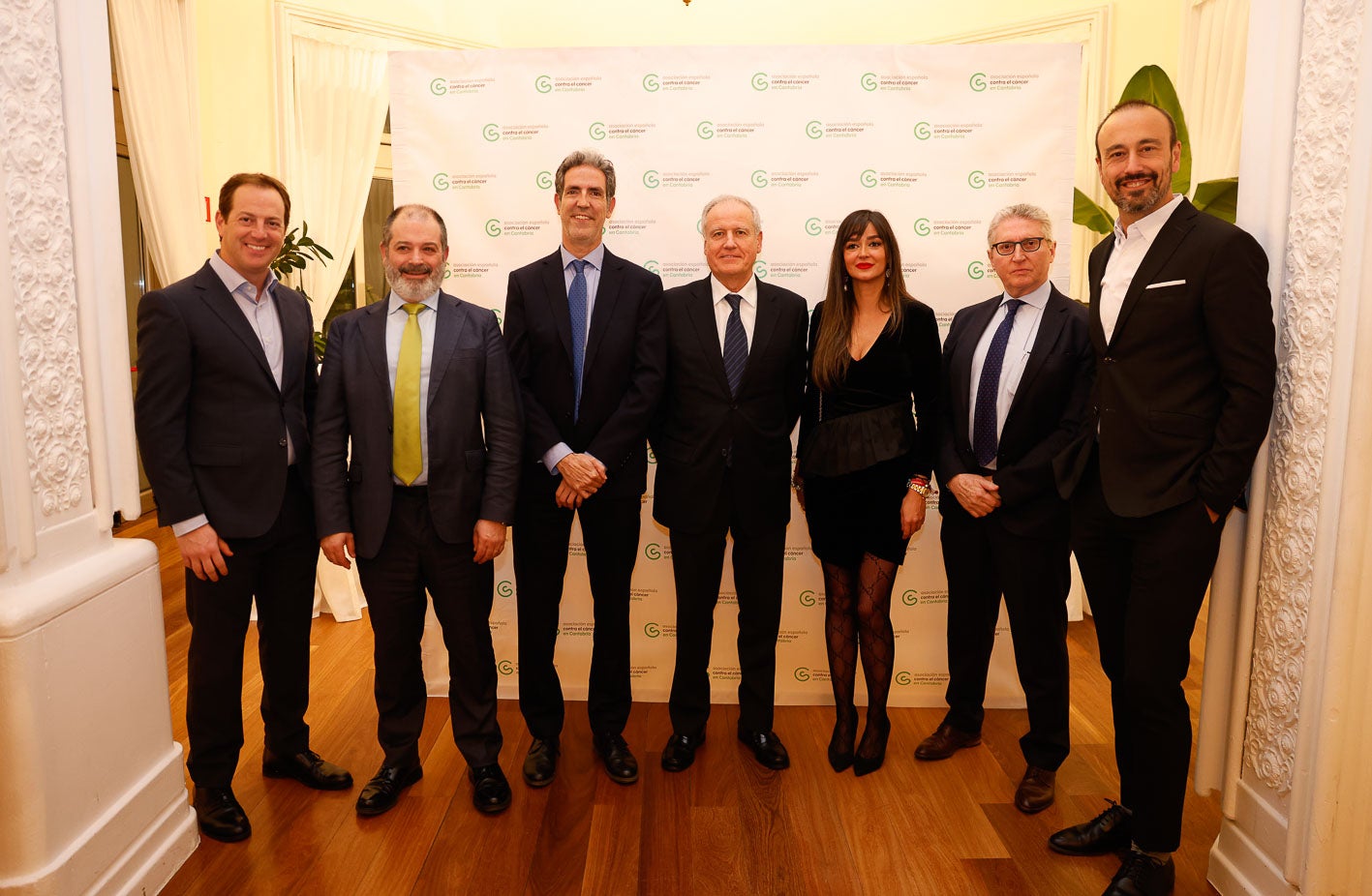 Alex Gómez, Rubén Calderón, Carlos Augusto, Eduardo Arasti, Rebeca Gómez, Pedro Prada y Javier López.