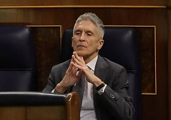 Marlaska dice que «no consta» ninguna denuncia que afecte a la familia de Castro