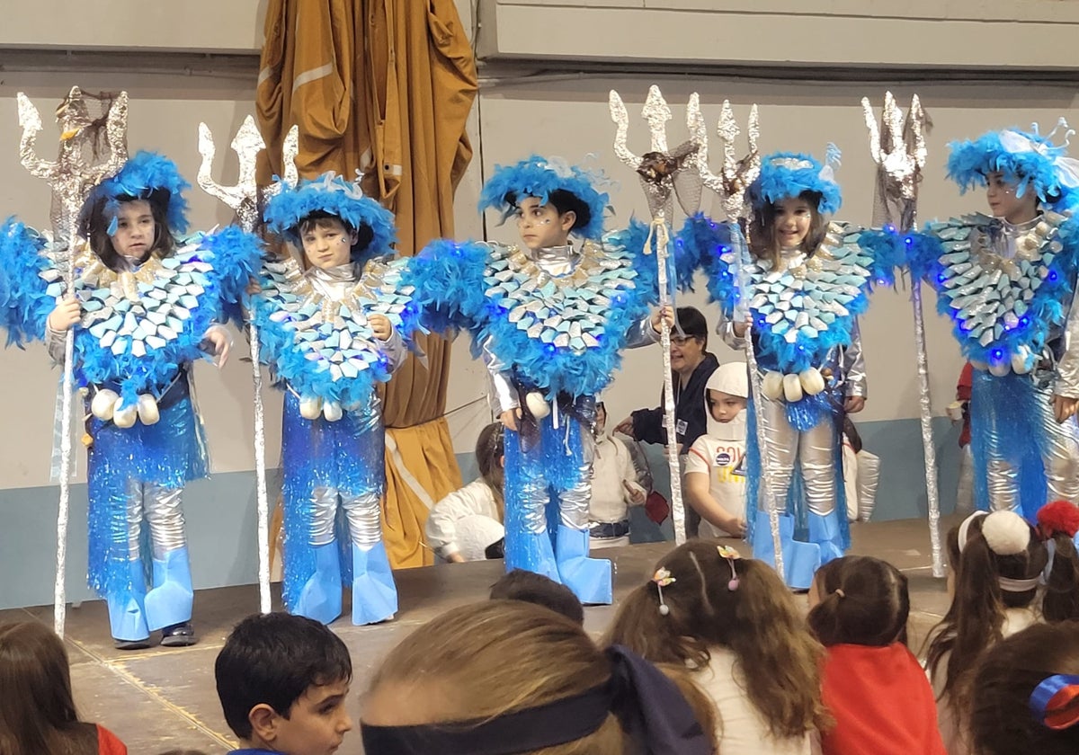 Los más pequeños arrancan con fuerza el Carnaval de San Vicente