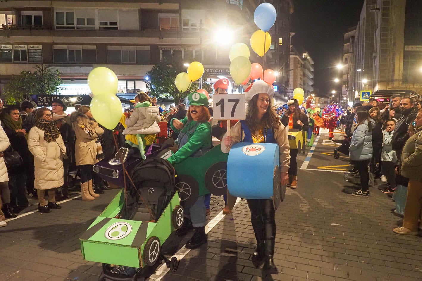 Las populares carreras de Mario Kart también recorrieron Torrelavega.