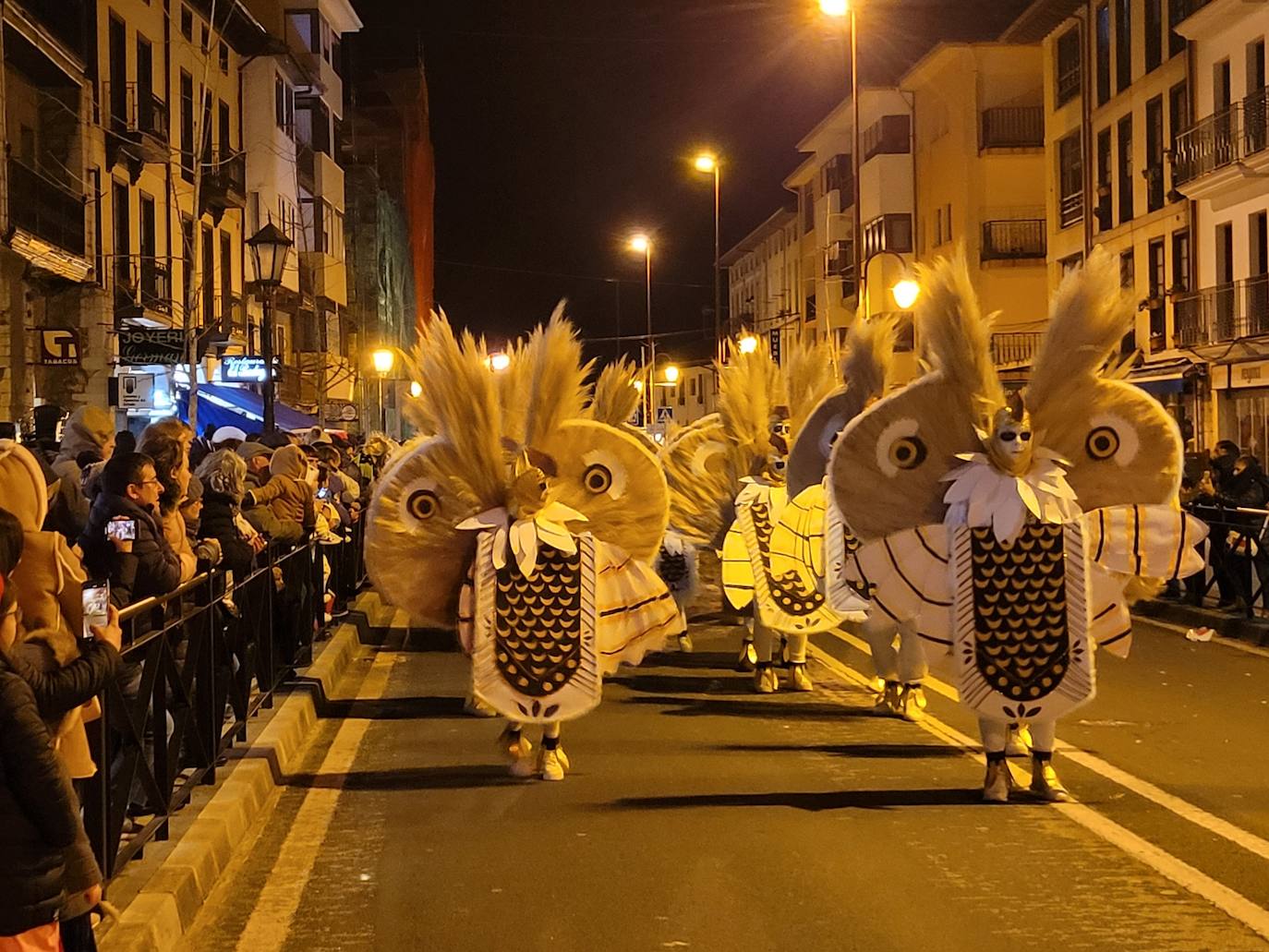 Unas curiosas polillas se pasearon por San Vicente de la Barquera.