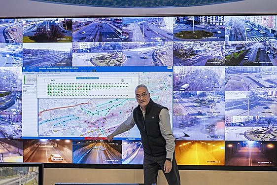 Sala en la que se ubican las pantallas.