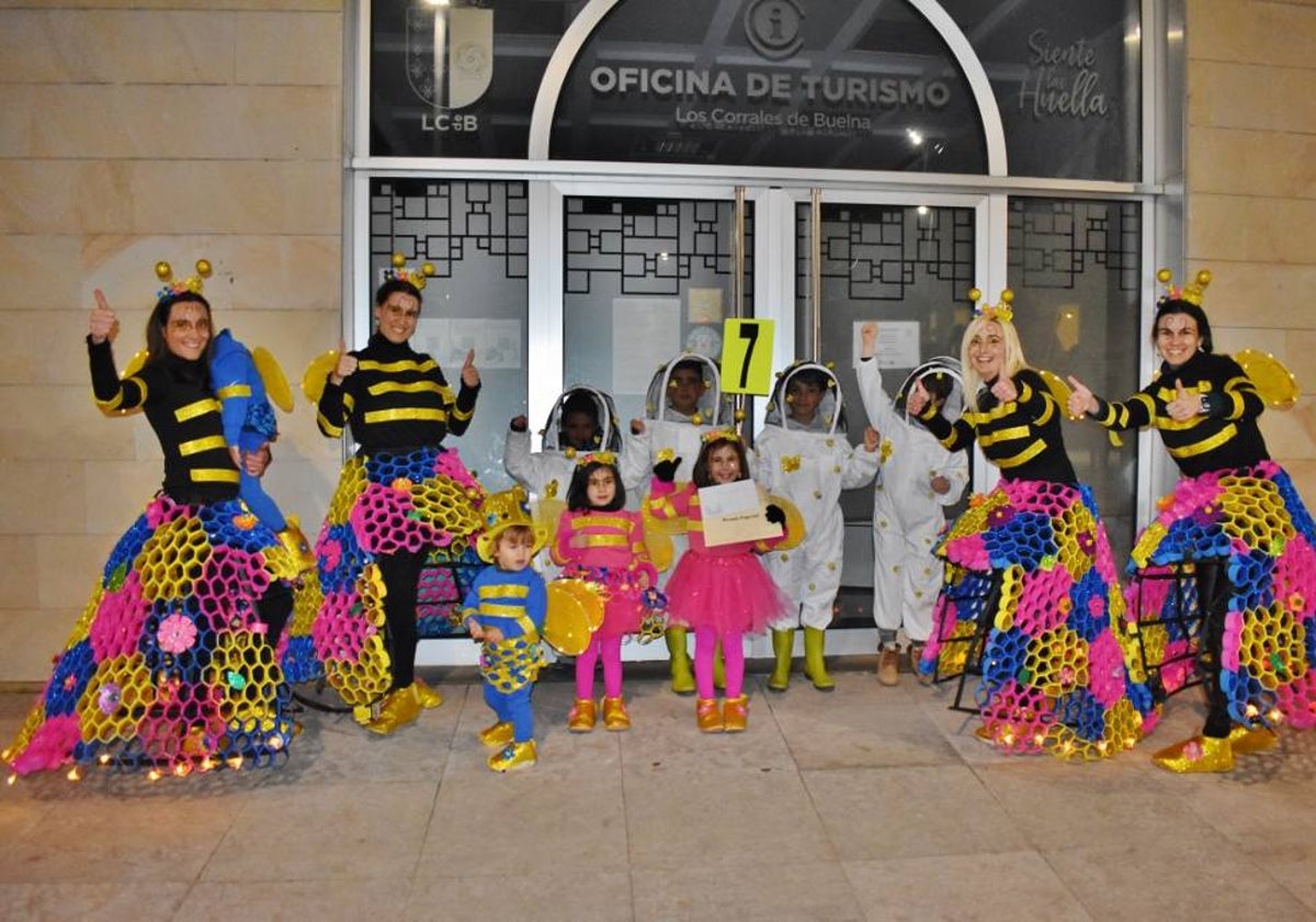 Premio especial en los carnavales del año pasado en Los Corrales.