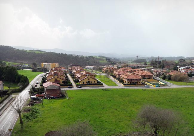 Parcela de Comillas en la que se levantarán 368 viviendas cuando se termine de modificar el Plan General.