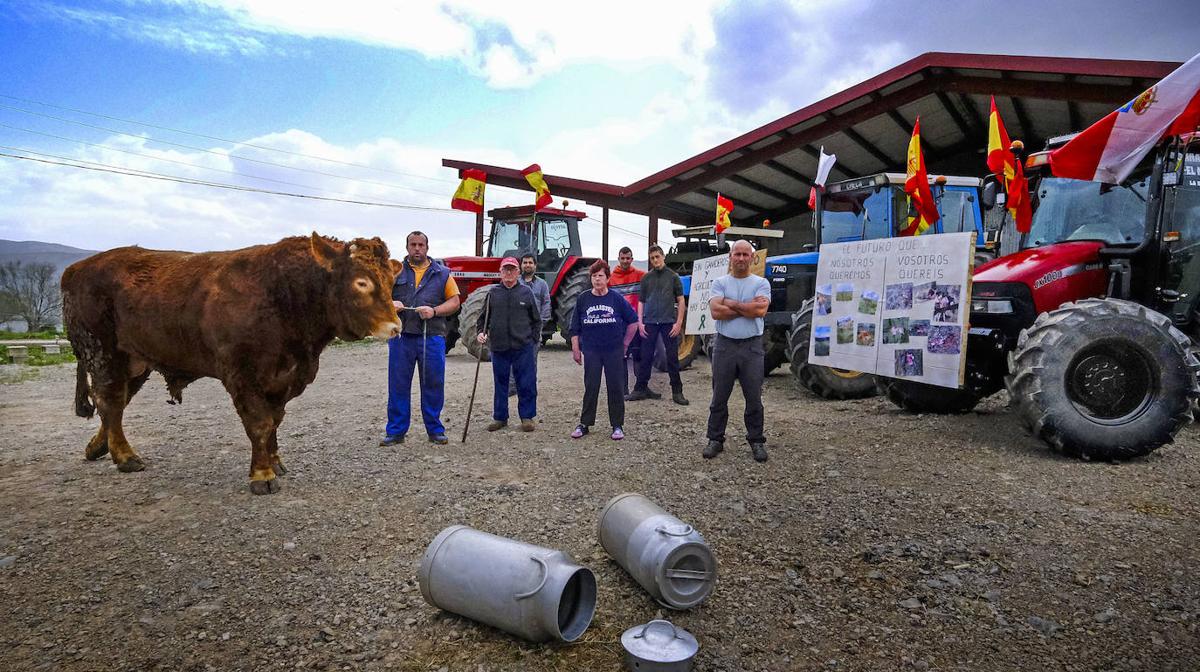 Los agricultores se preparan para la gran tractorada de este viernes