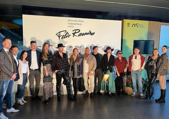 Cantabria arropa a Félix Ramiro en su desfile de la Fashion Week de Madrid
