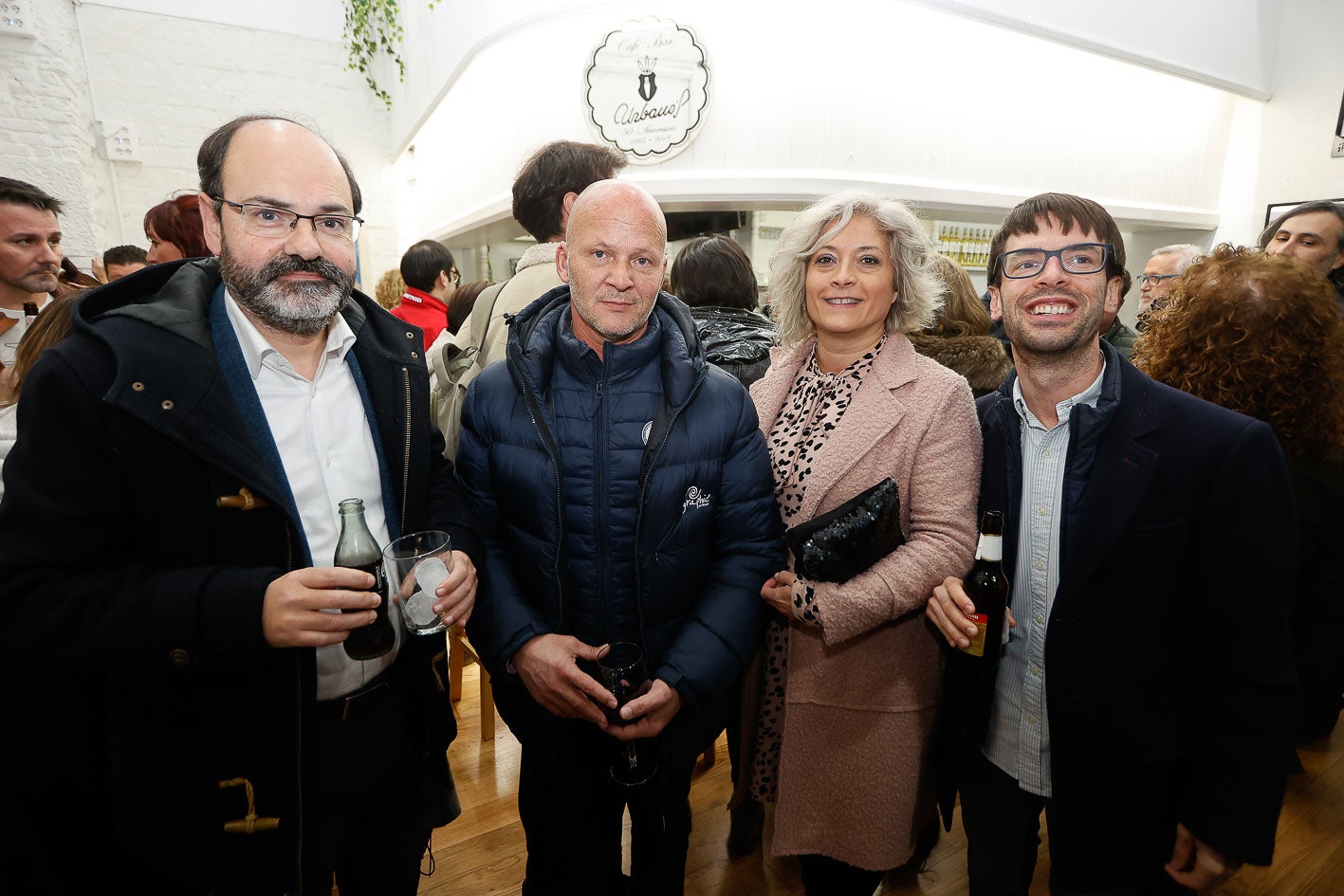 José Luis Urraca, Fernando Chemelal, Ainhoa Platas y Borja Sainz.