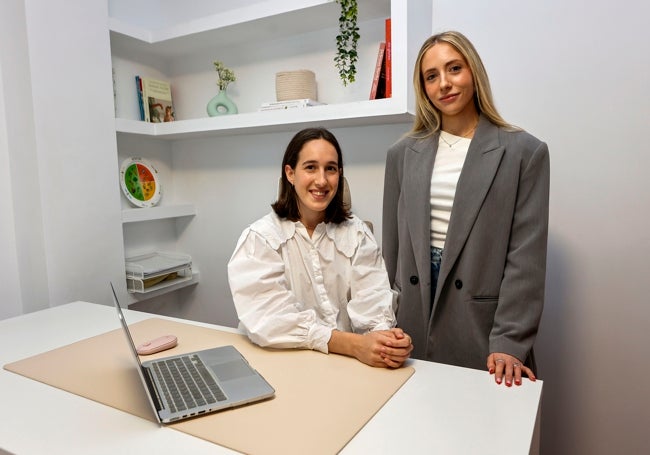 «Candela Juárez y Alicia Pereda en su clínica de nutrición»