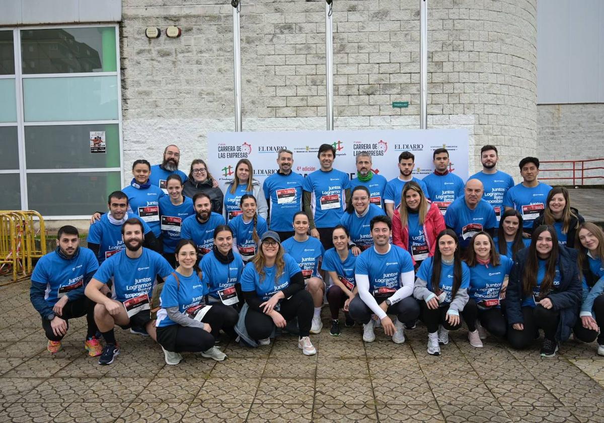 Equipos participantes en la Carrera de las Empresas