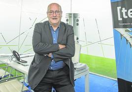 Juan Carlos Ramos, en las instalaciones del clúster en el Pctcan.