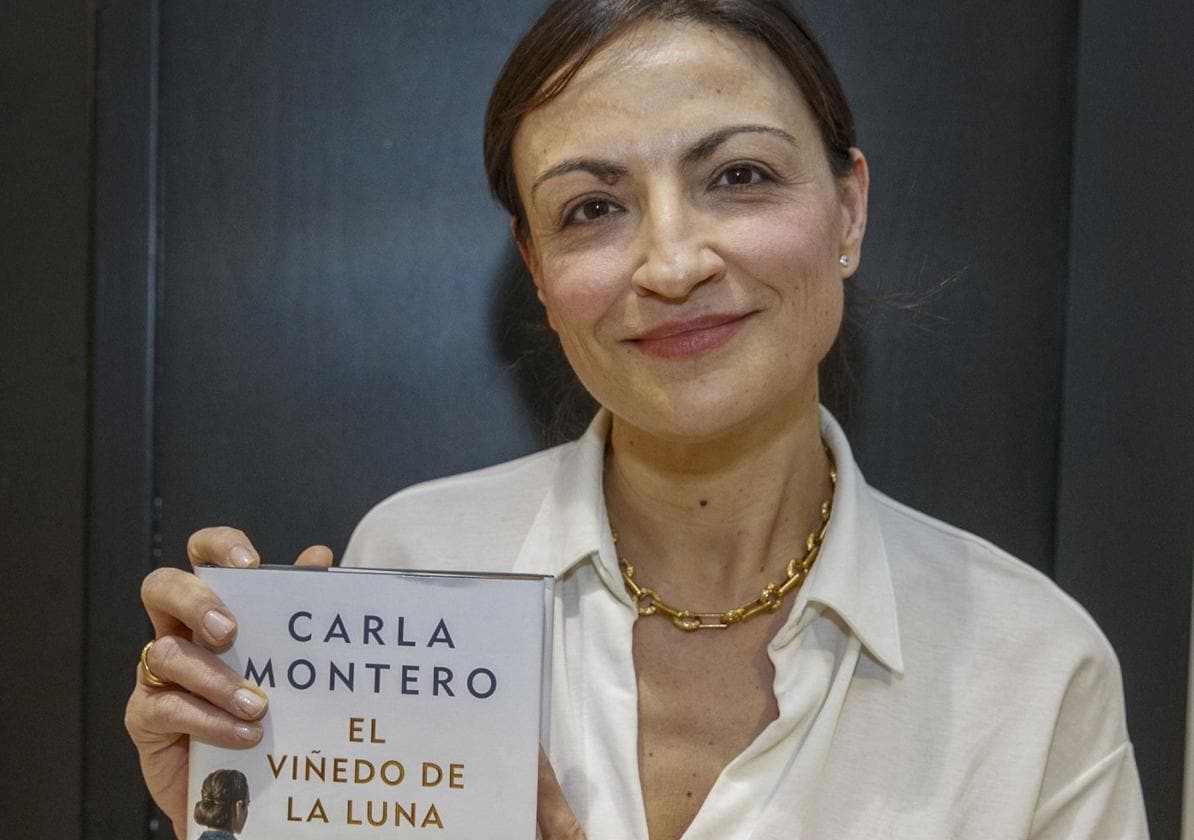 Entrevista a Carla Montero por su novela El viñedo de la luna»