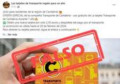 Alerta por un intento de estafa con la tarjeta naranja de transporte de Cantabria