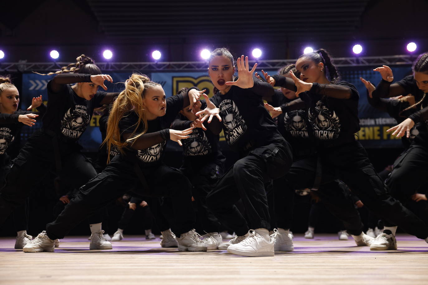 La pasión con que los participantes interpretaron sus coreografías fueron uno de los grandes alicientes de la jornada.