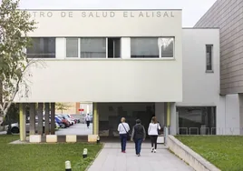 Centro de Salud de El Alisal, en Santander, en 2022.