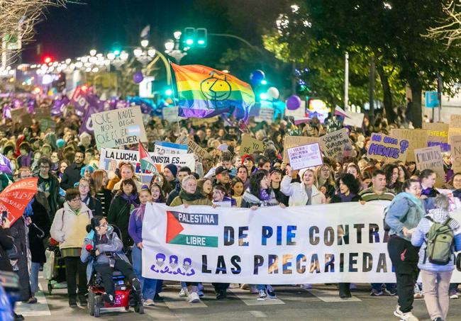 El bloque de las Asambleas Feministas