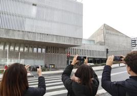 El Colegio Aldapeta María de San Sebastián, uno de los centros donde se denunció la existencia de un chat de contenido pornográfico y vejatorio.