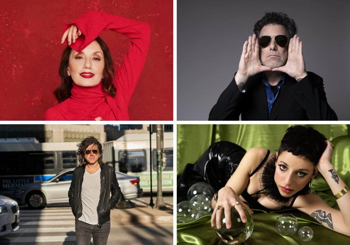 Luz Casal, Andrés Calamaro, Coque Malla y Rulo en el Música en Grande de Torrelavega