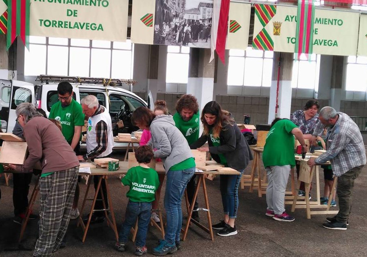 Participantes y voluntarios de la iniciativa, en la edición de este taller celebrada en 2018.