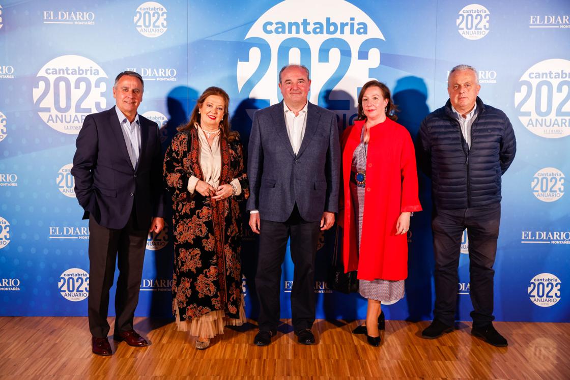 Eugenio De Juana, Marina Bolado, José María Herrero, Margarita Herrero y Emilio Sánchez.