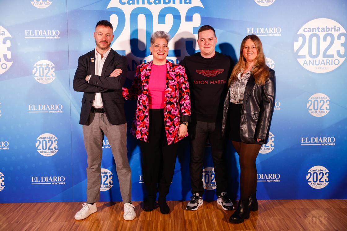 Enrique Gutiérrez, Carmen Pérez, Ángel Fernández y Nuria Villegas.