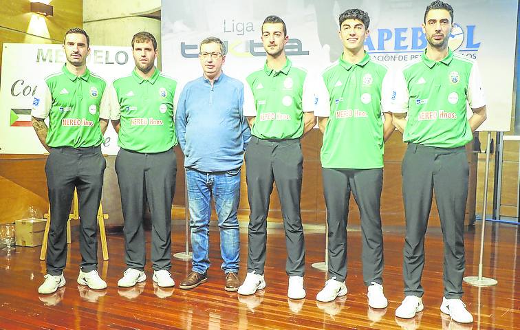 Velo, Carrascal, Juan Soto, Puente, Sordo y Herrán.