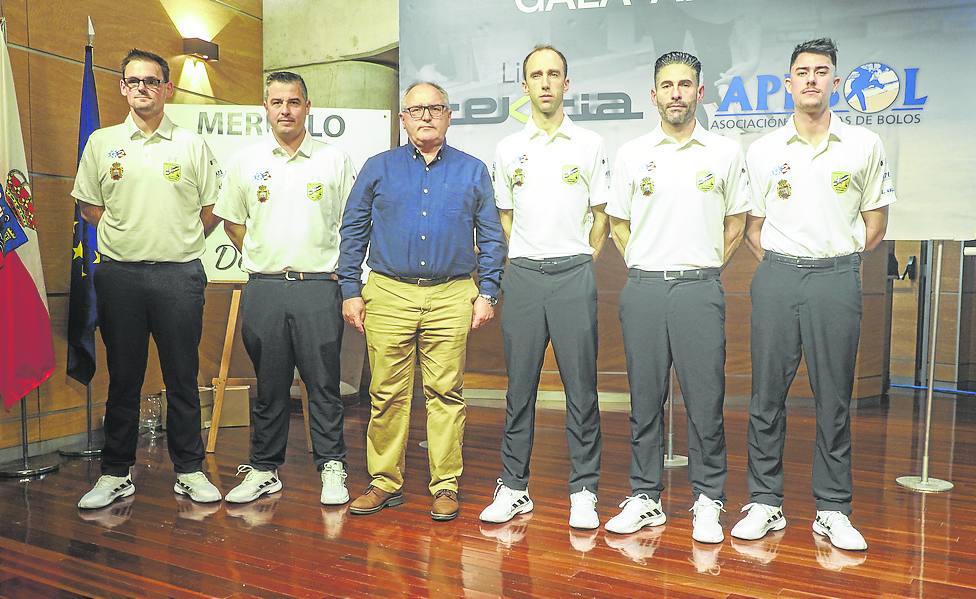 Edu Herrera, Carlos Gandarillas, Lel Díaz, Fede Díaz, Isaac Navarro y Luis Vallines.