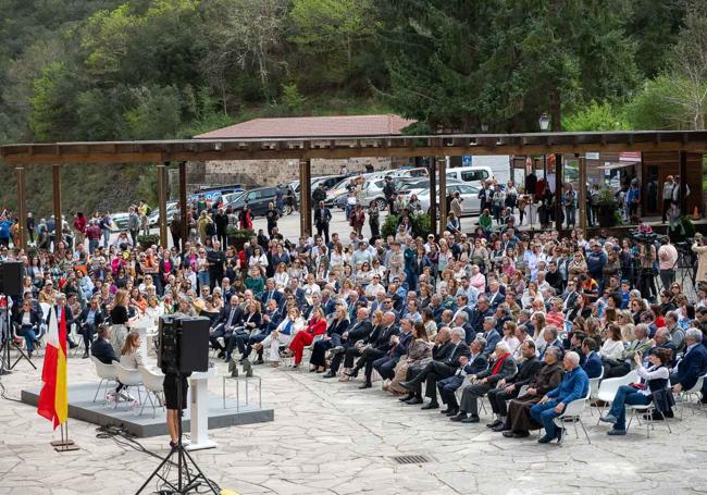 Un momento del discurso de Beatriz Domínguez-Gil.