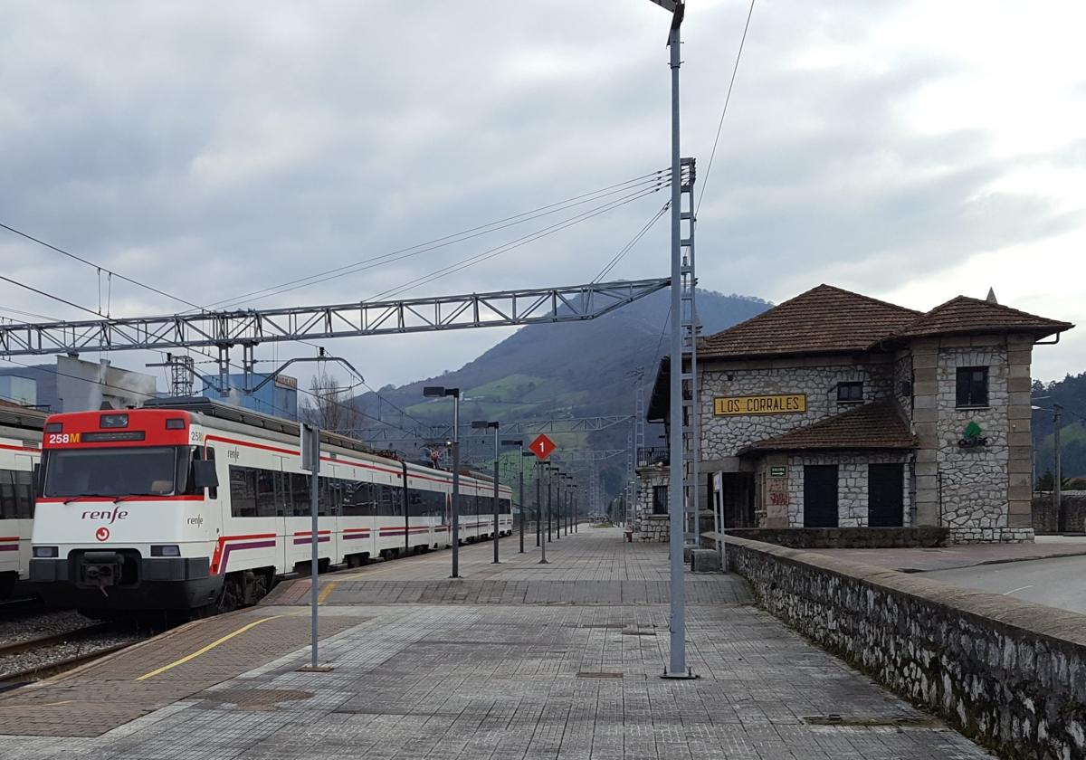 Estación de Los Corrales de Buelna.