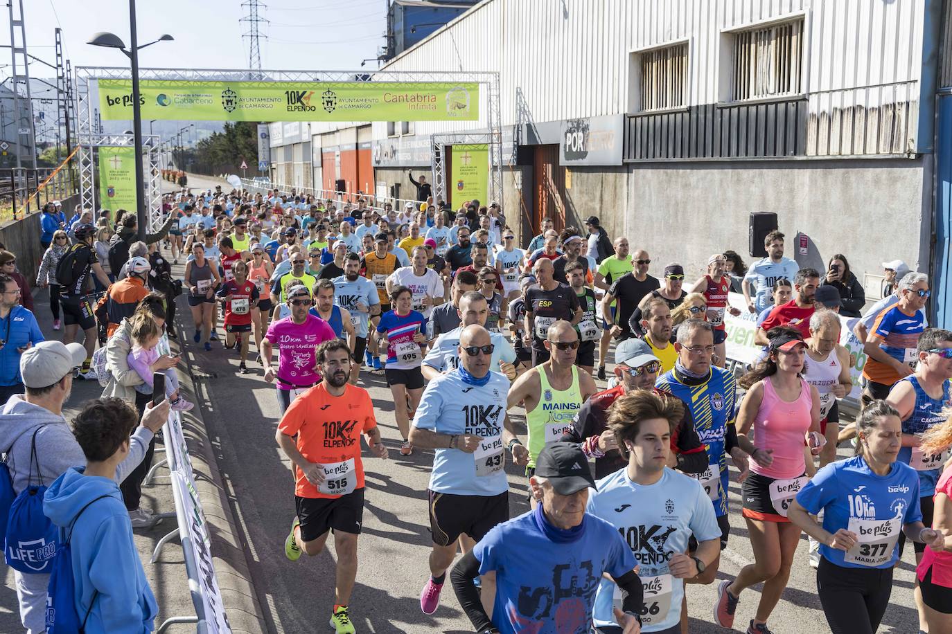 La carrera comenzó a las 10.30 horas.