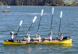 Pedreña celebra el título en Punta Parayas.