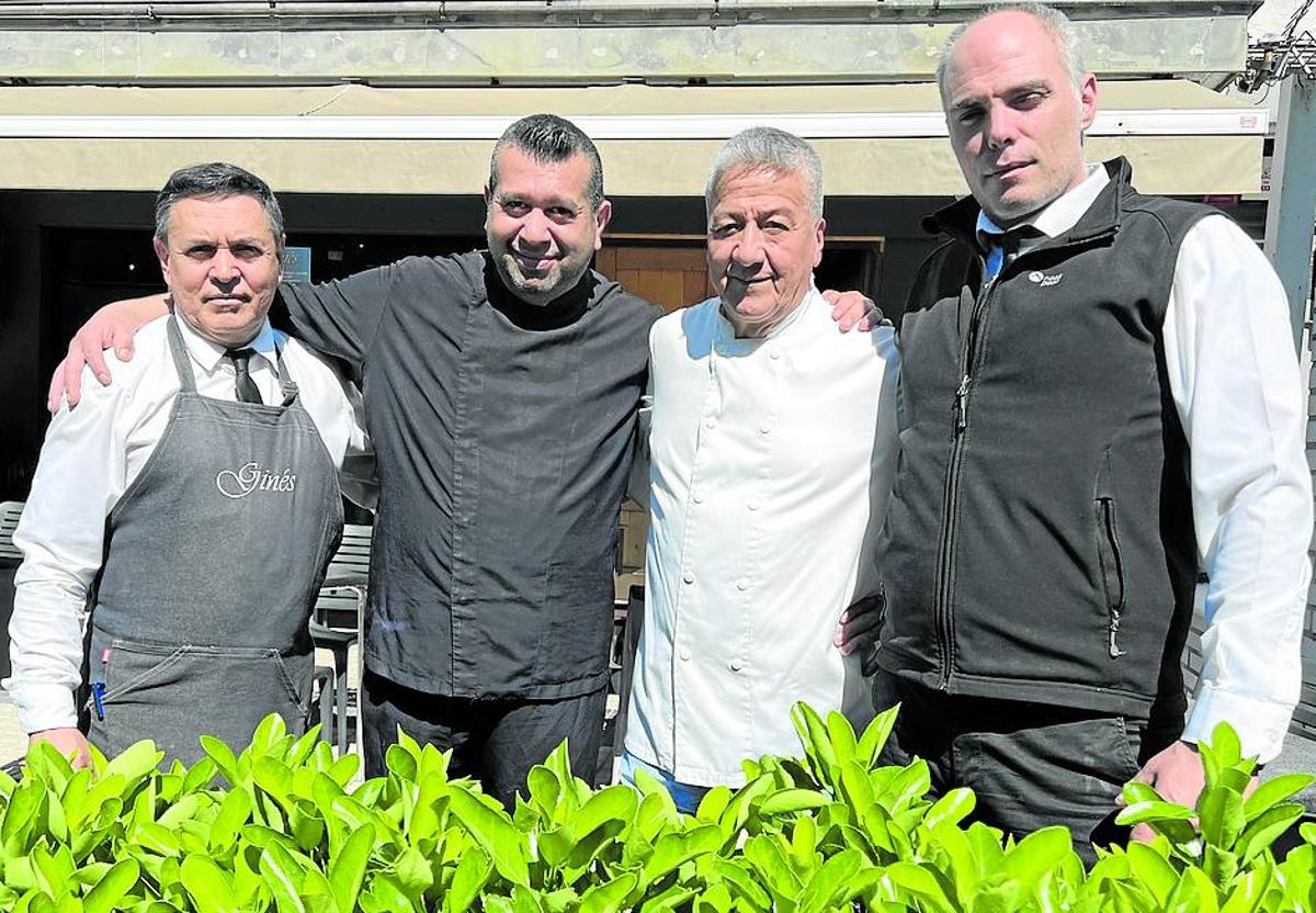 Fernando Castañeda, Jorge Márquez, Francisco Cardozo y Cristian Mejías.