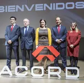 Manuel Lobeira, Eduardo Arasti, Gema Igual, Santiago Díaz y Eugenia Gómez de Diego.