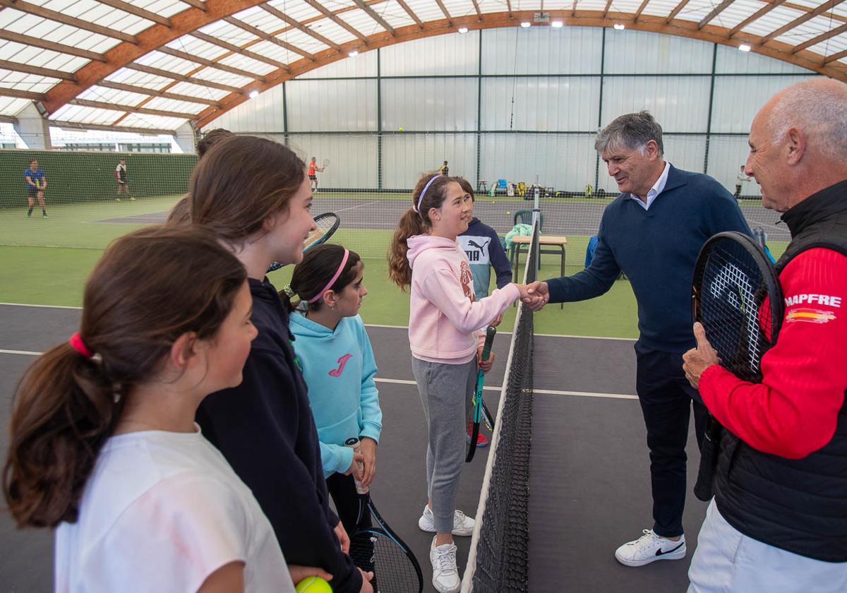 Las imágenes de Toni Nadal en Santander