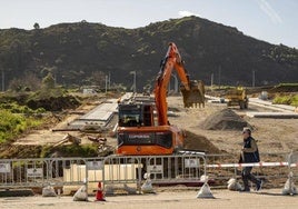 Imagen de archivo de las obras de las VPO de El Alisal.