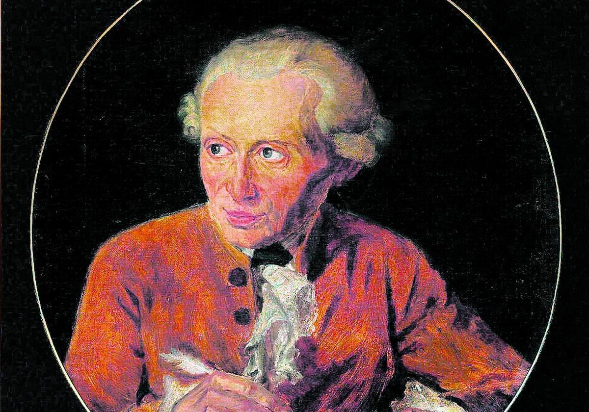 'Immanuel Kant en su escritorio' (1872), de Johannes Heydeck.