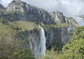 Nacimiento del río Asón, en el Valle de Soba.