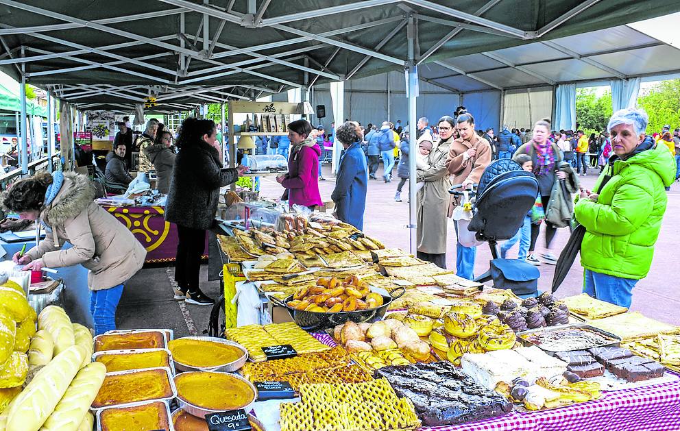 Además de chocolate, se ofreció a los visitantes numerosos productos típicos.