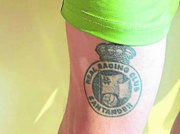 El brazo de Sergio Casas.