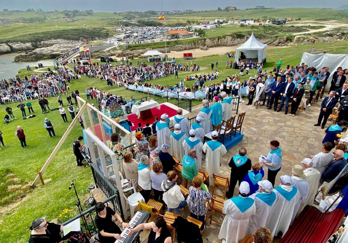 Santander celebrará la fiesta de la Virgen del Mar con procesiones, misas y 1.500 raciones de paella