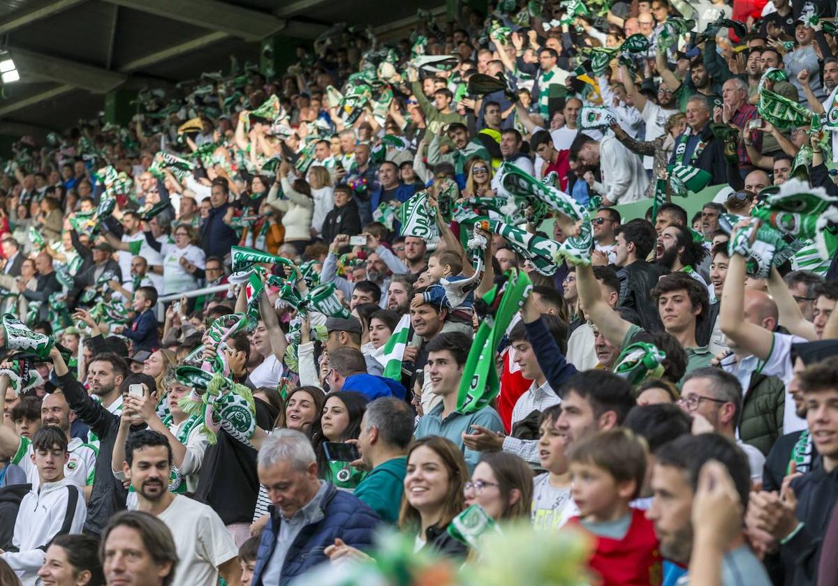 Imagen del lleno frente al Elche