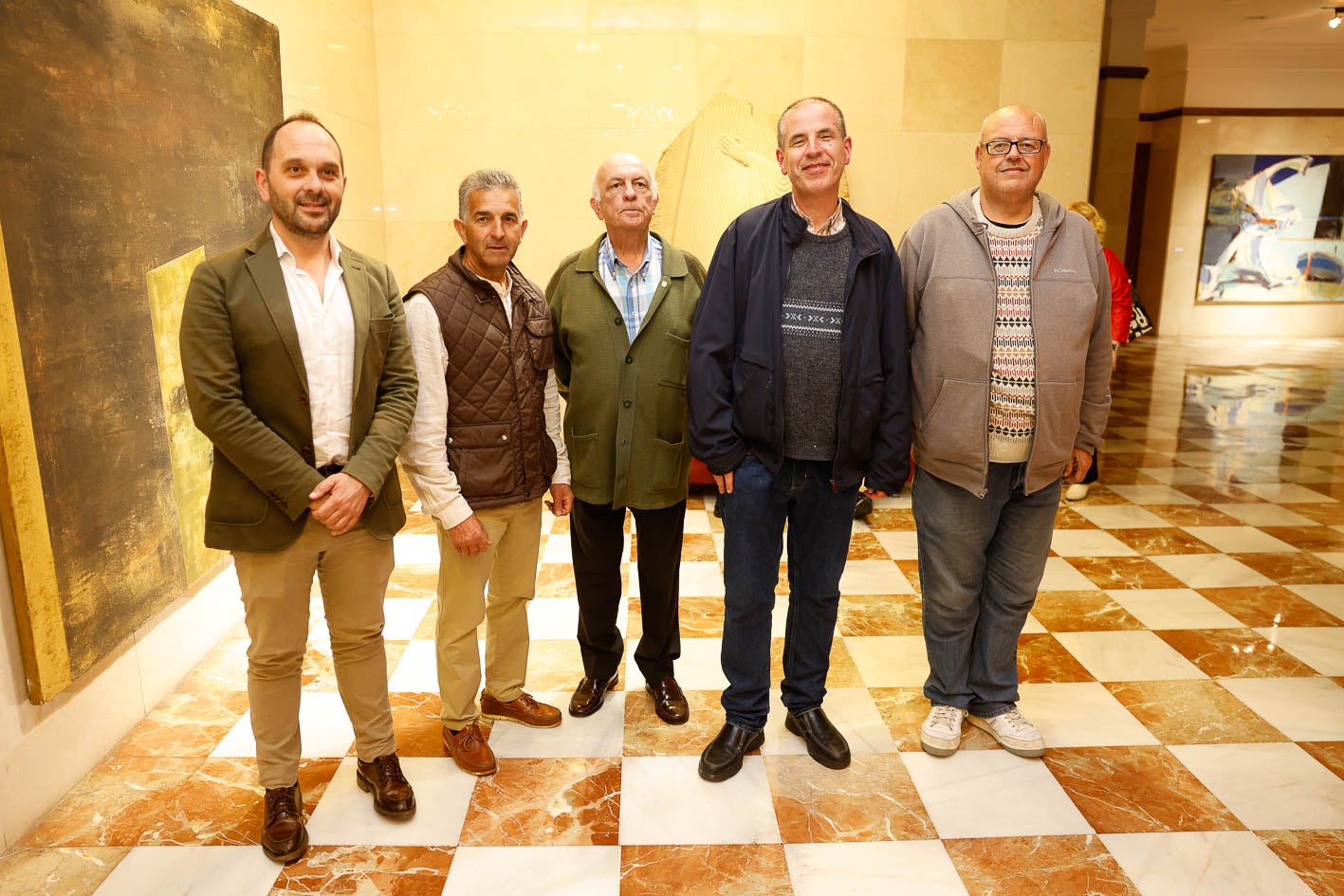 David García, Eduardo Iturbe, Javier Gómez, Luis González y Julio Nogales. 