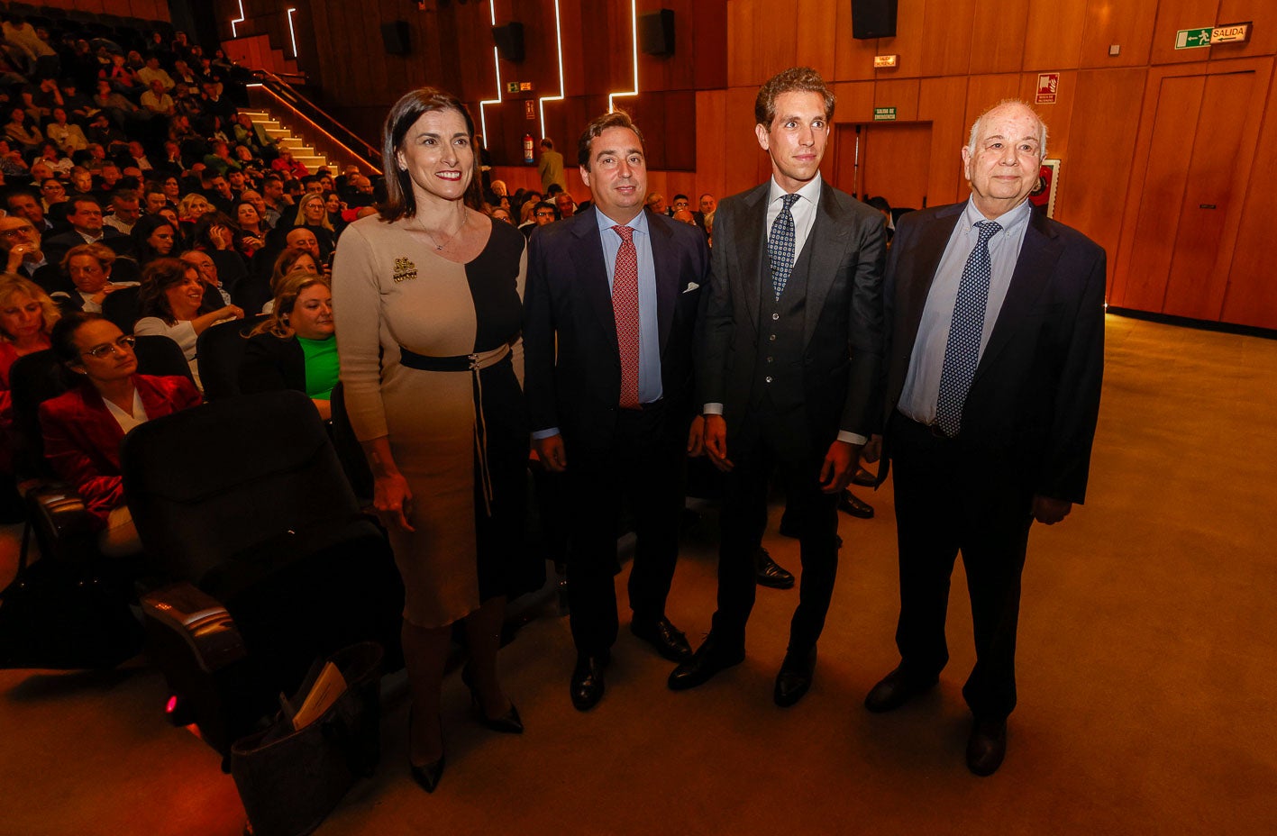 Gema Igual, José María Garzón, Ginés Marín e Indalecio Sobrino