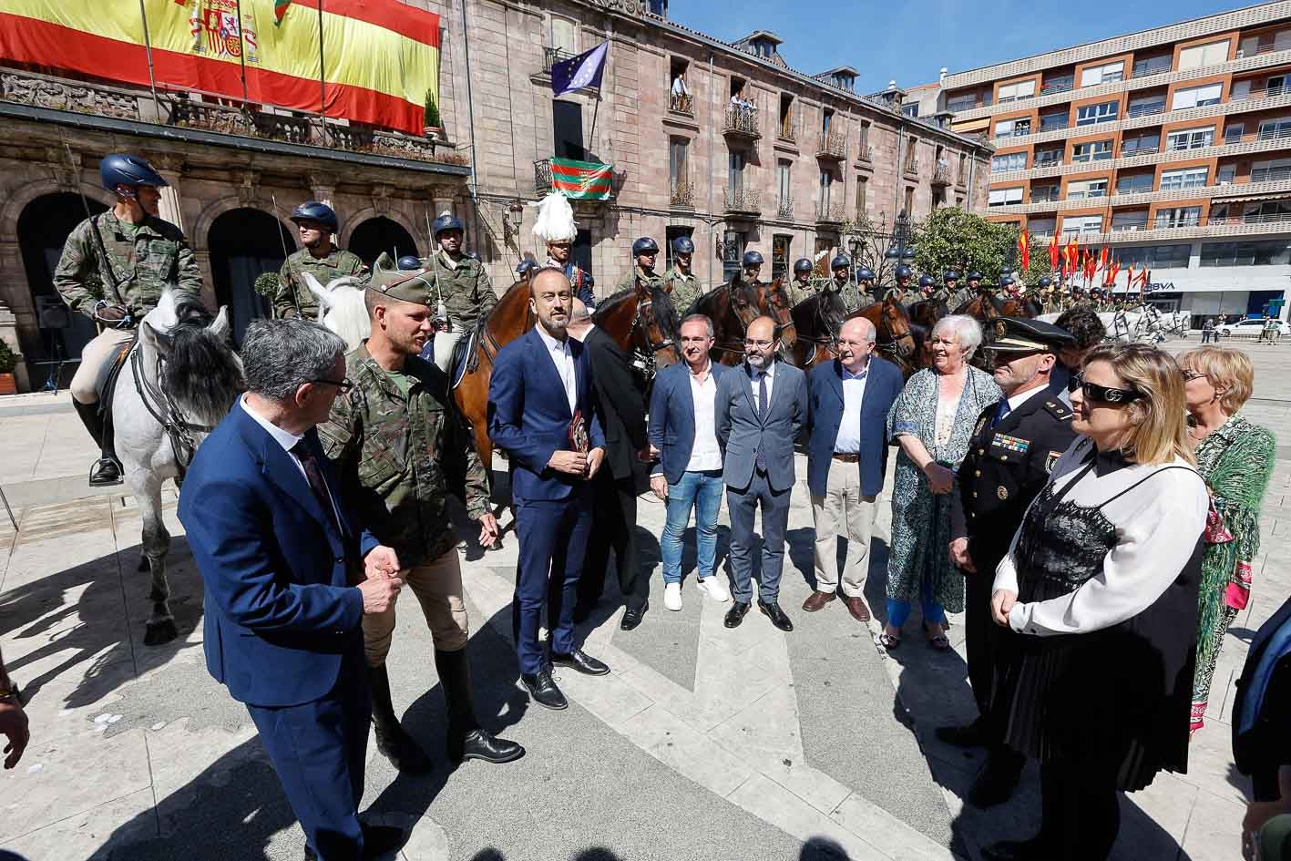 Los actos fueron presididos por el alcalde y varios concejales.