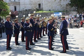 La Guardia Real, en Santander